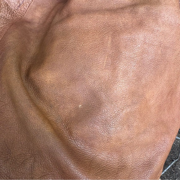 Frye Nora Knotted Hobo – Vintage Cognac Leather Shoulder Bag - Picture 4 of 12